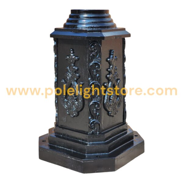 Fancy Light Pole Base Covers