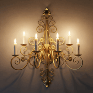 Rod Iron Sconces