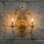Gold Sconce Light Fixture