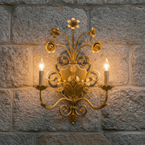 Gold Sconce Light Fixture