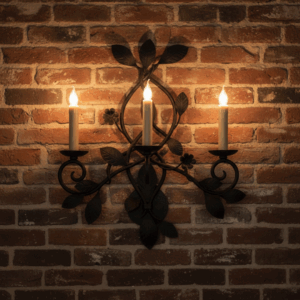 Wrought Iron Sconces
