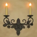 Wrought Iron Wall Sconces