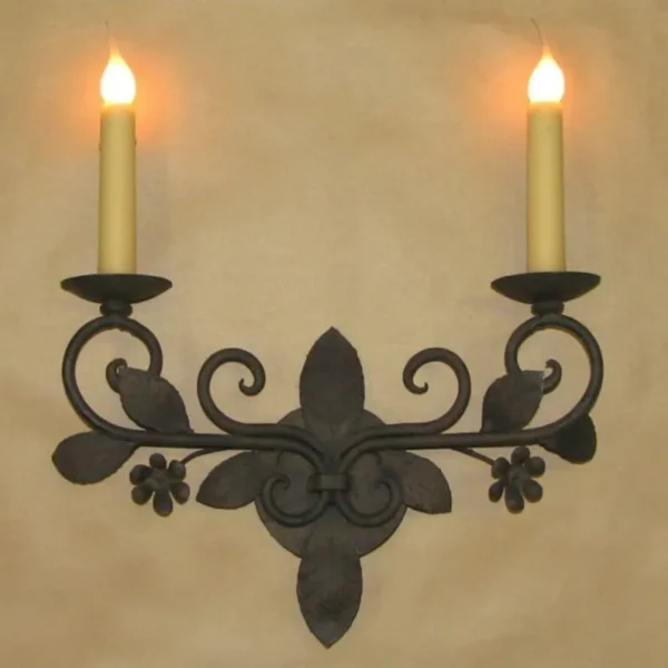 Wrought Iron Wall Sconces